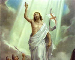 Image of Begin with Easter faith; that is where it began with the two in the tomb. From that launching pad, the resurrection herald has been heard throughout the centuries and around the world! Just think what He can do in you!