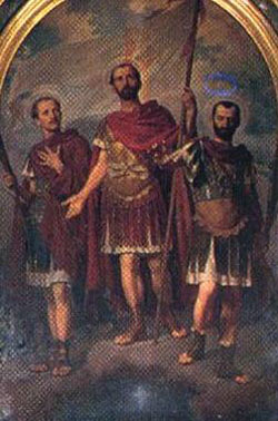 Image of St. Octavius, Solutor, and Adventor