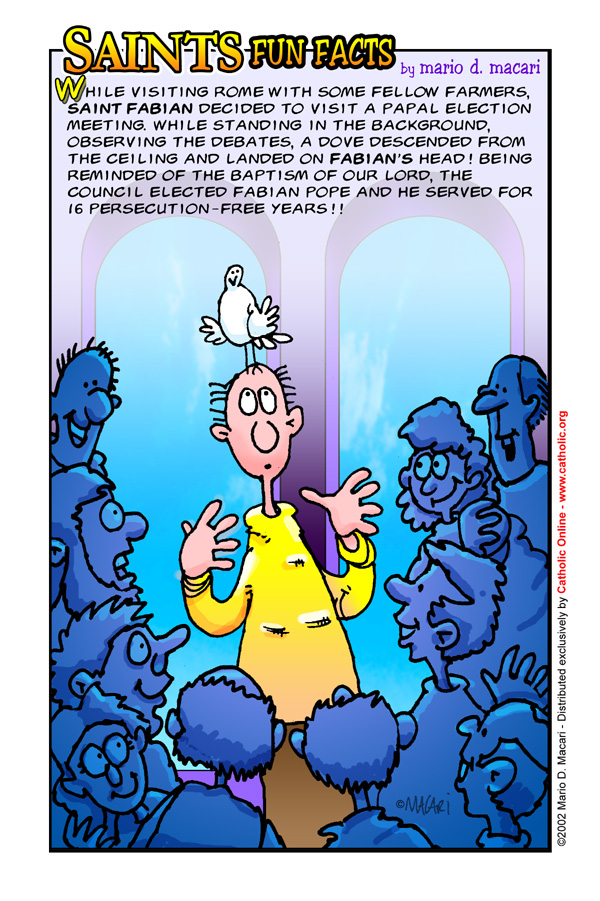 St. Fabian Saints Fun Facts for St. Fabian