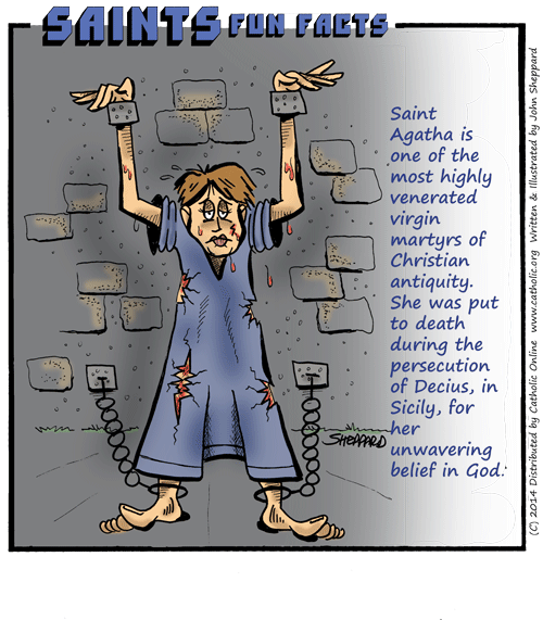 St. Agatha Saints Fun Facts for St. Agatha