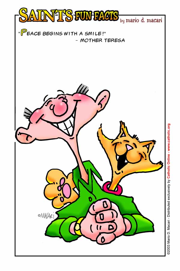 St. Teresa of Calcutta Saints Fun Facts for St. Teresa of Calcutta